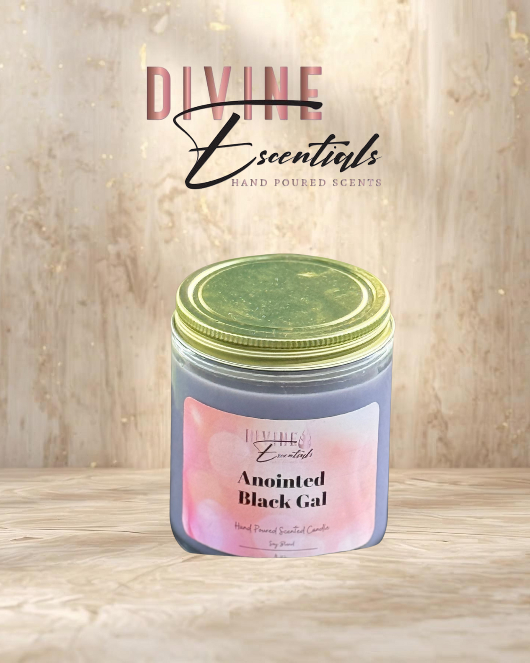 Anointed Black Gal Scented Candle